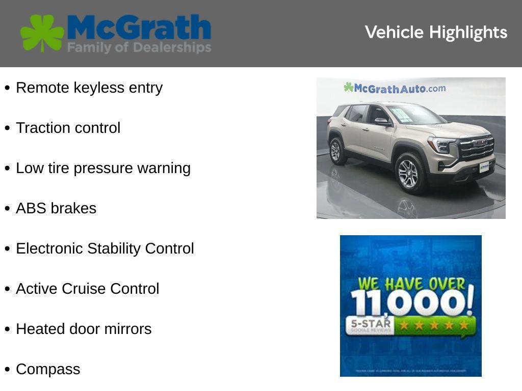 new 2025 GMC Terrain car, priced at $33,890