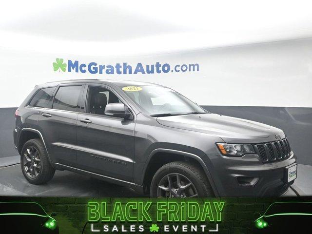 used 2021 Jeep Grand Cherokee car, priced at $32,998