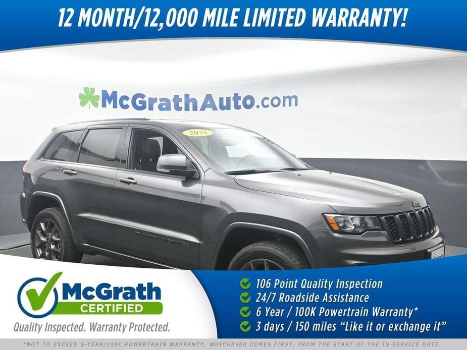 used 2021 Jeep Grand Cherokee car, priced at $31,998