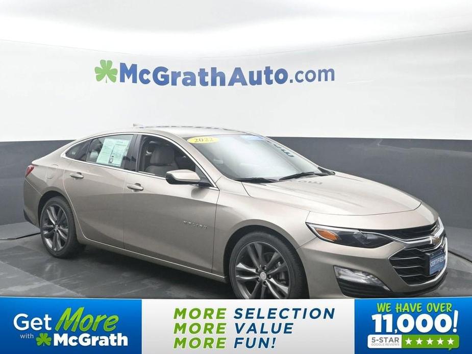 used 2022 Chevrolet Malibu car, priced at $18,998