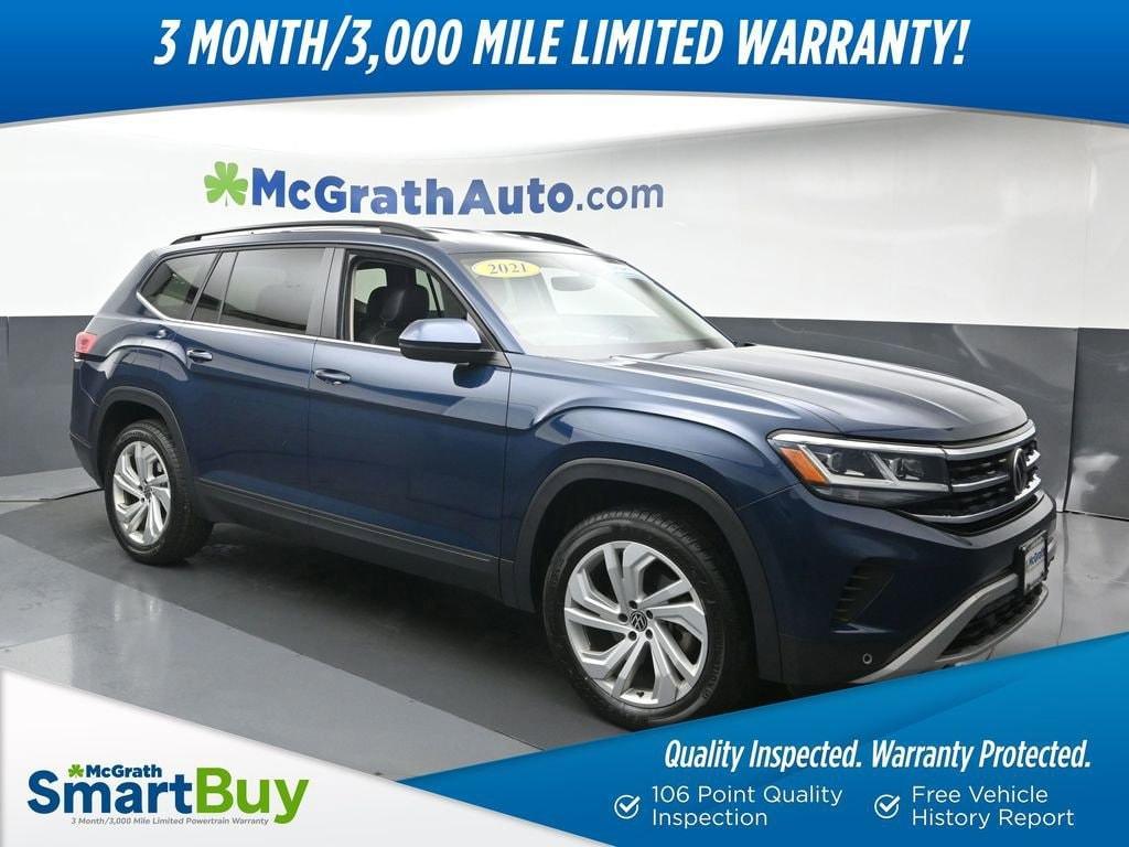 used 2021 Volkswagen Atlas car, priced at $20,899
