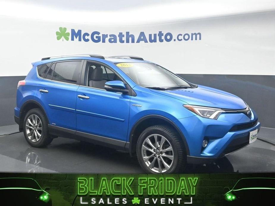 used 2018 Toyota RAV4 Hybrid car, priced at $27,498