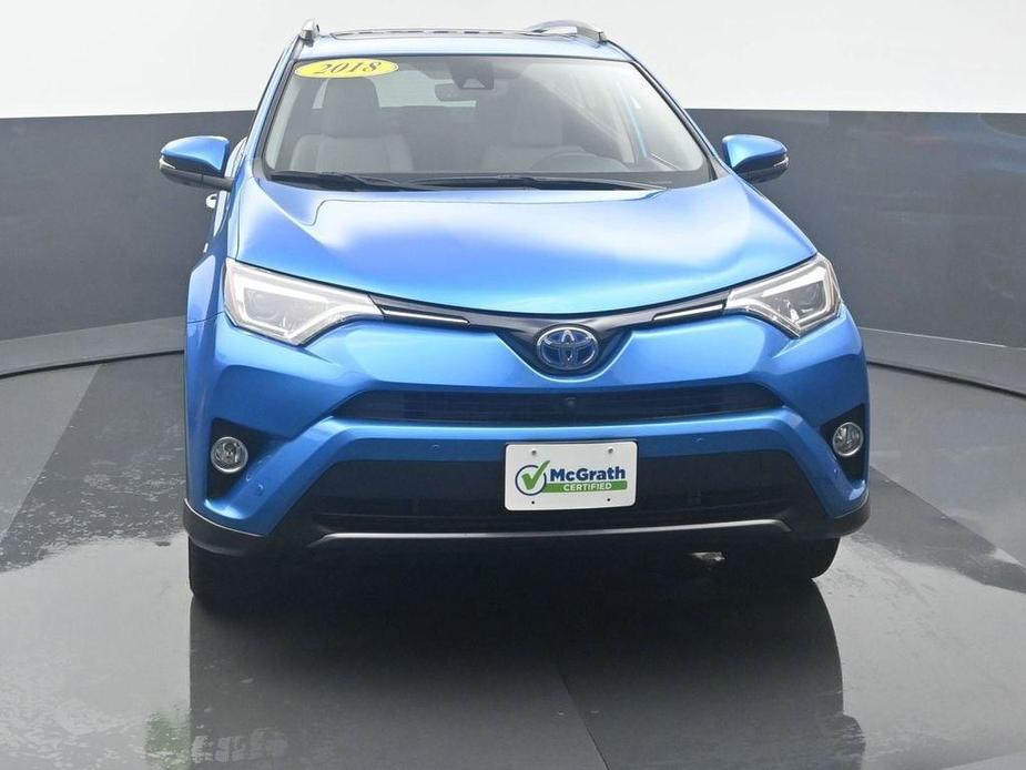 used 2018 Toyota RAV4 Hybrid car, priced at $27,498