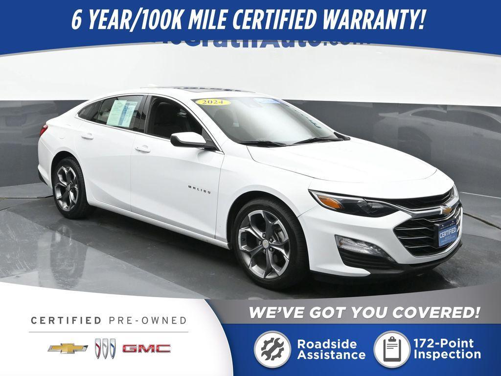 used 2024 Chevrolet Malibu car, priced at $21,995