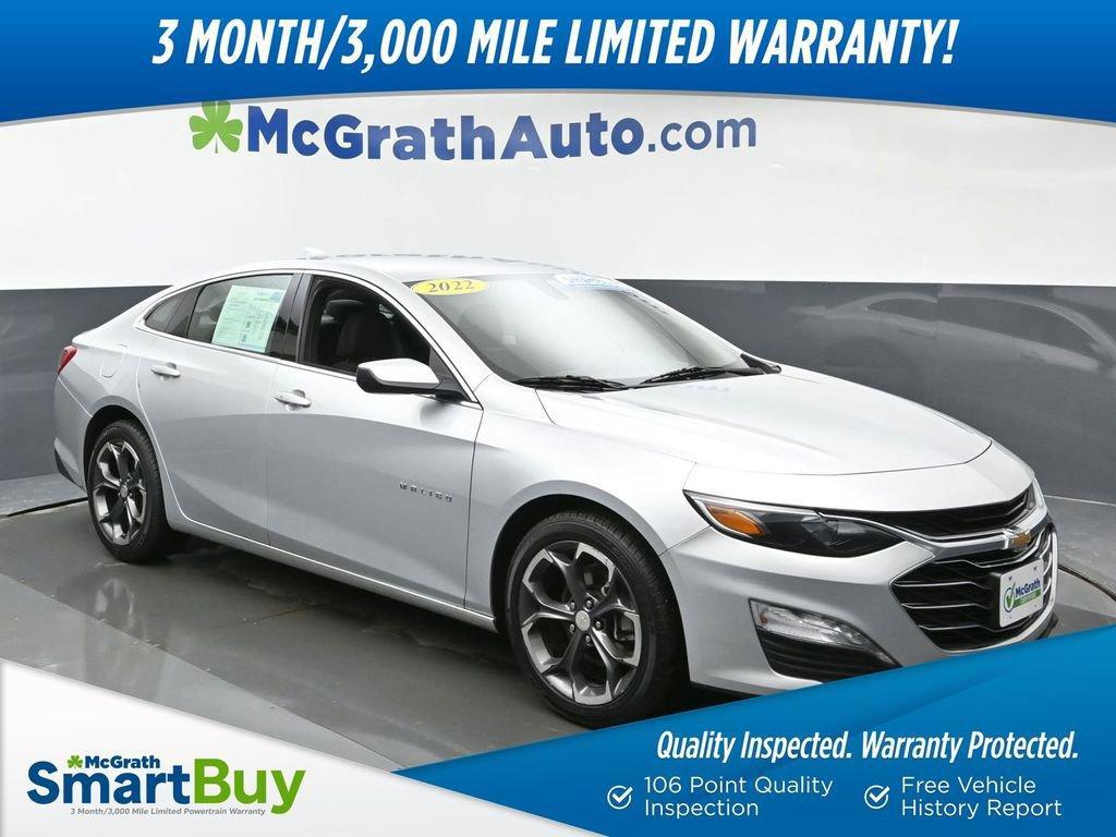 used 2022 Chevrolet Malibu car, priced at $17,998