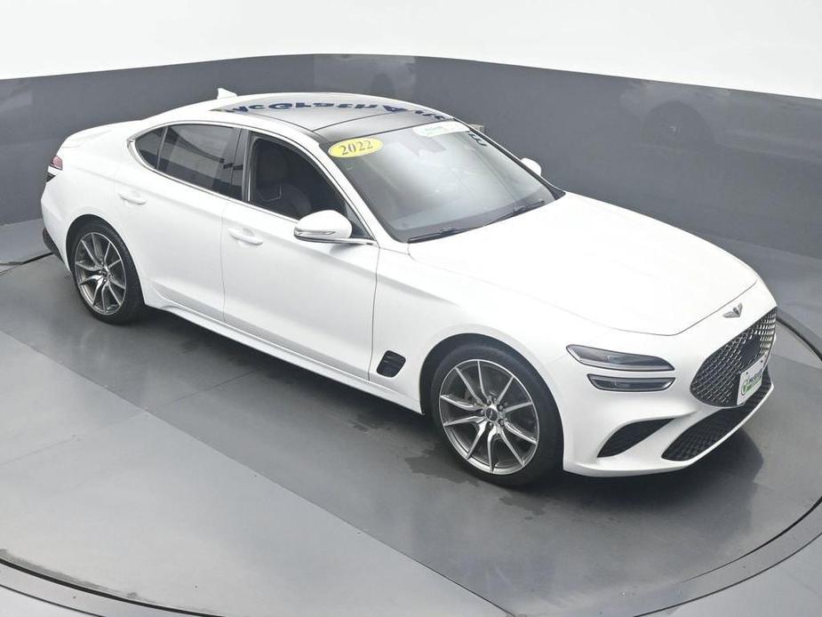 used 2022 Genesis G70 car, priced at $27,498