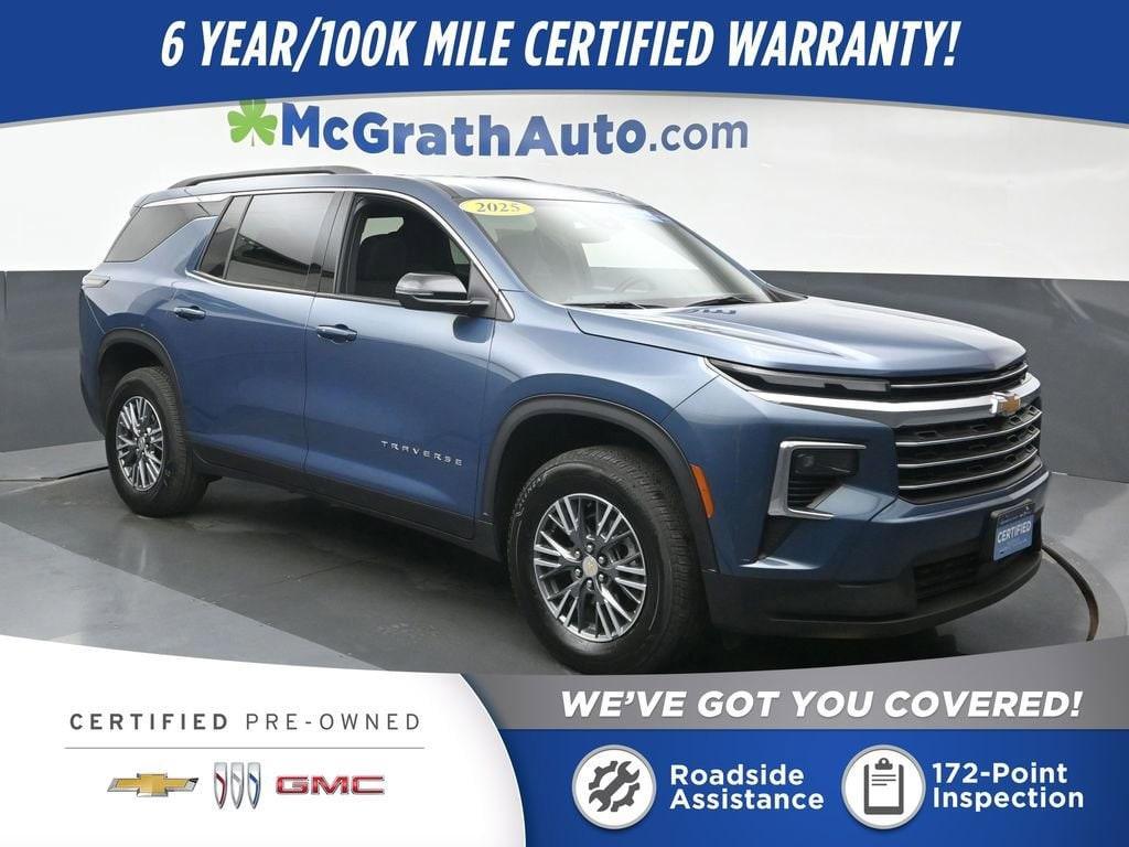 used 2025 Chevrolet Traverse car, priced at $37,998