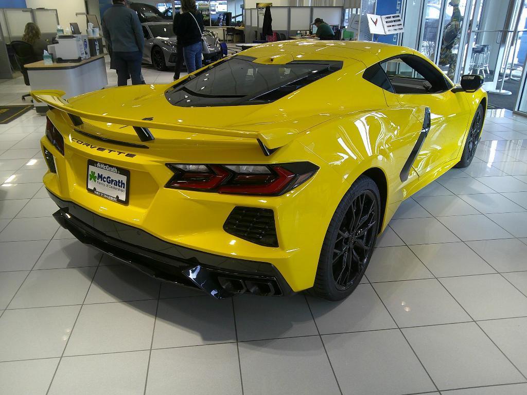 new 2025 Chevrolet Corvette car, priced at $75,100