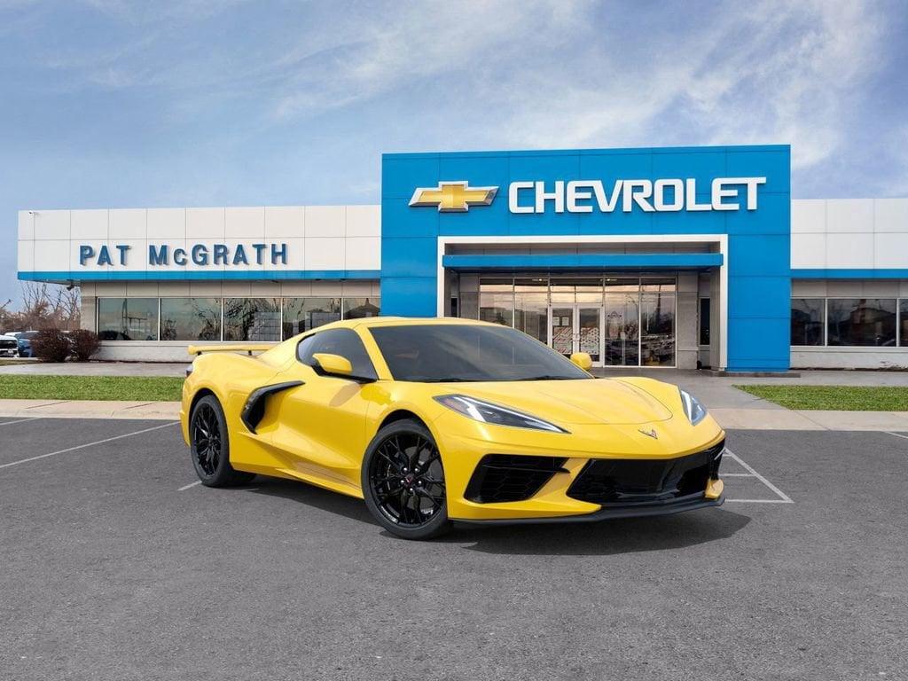 new 2025 Chevrolet Corvette car, priced at $75,100