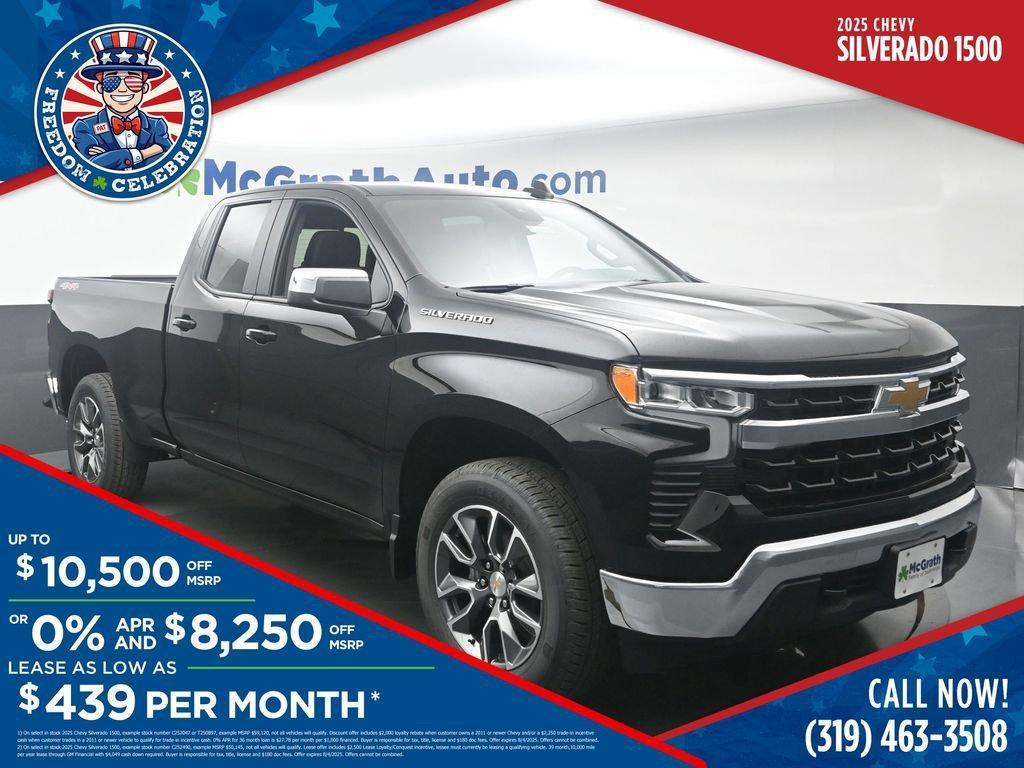 new 2025 Chevrolet Silverado 1500 car, priced at $51,590
