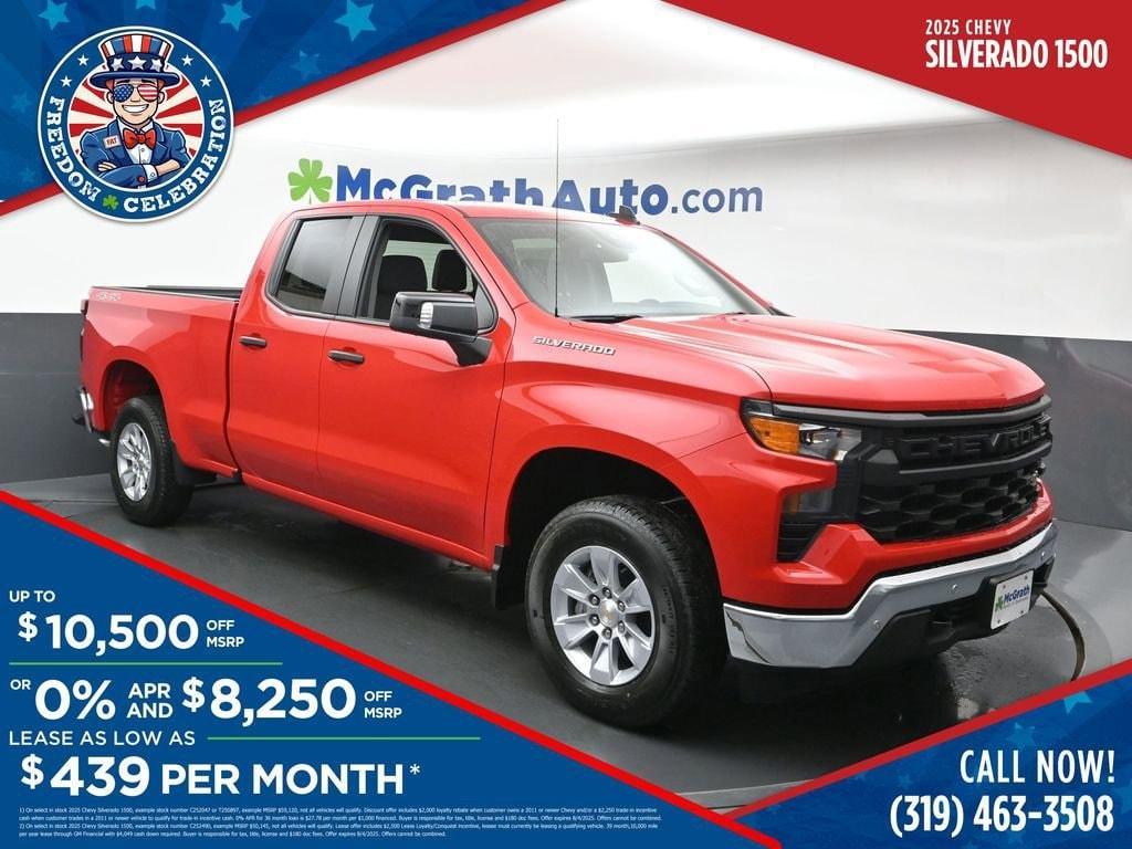 new 2025 Chevrolet Silverado 1500 car, priced at $49,815