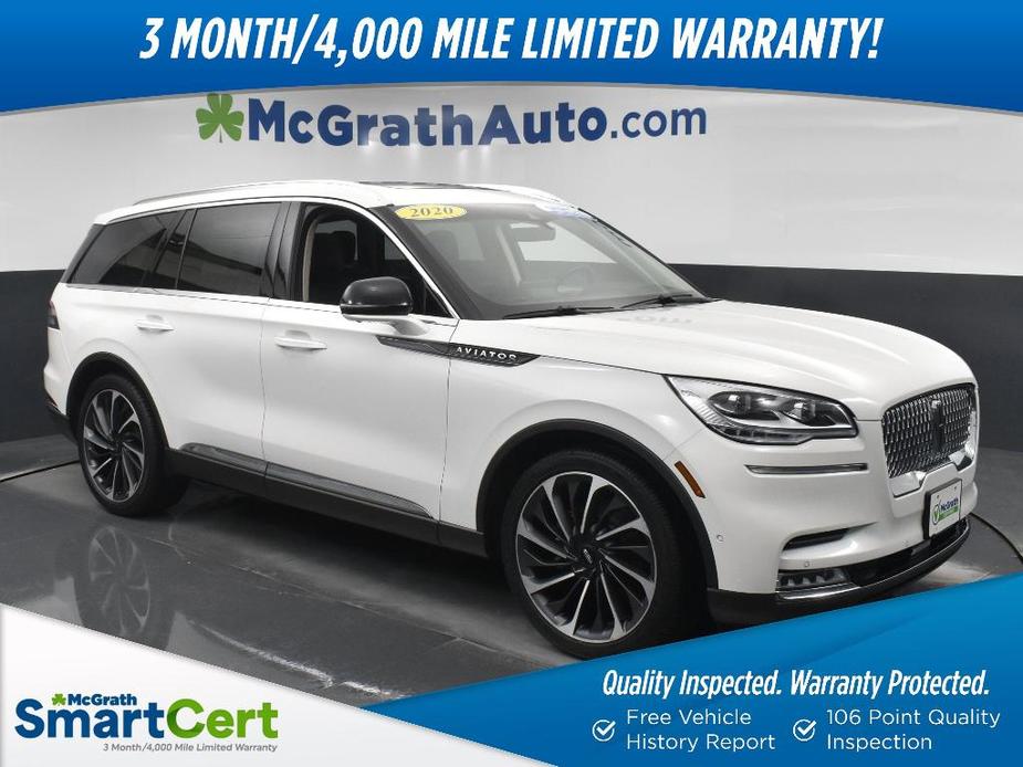 used 2020 Lincoln Aviator car, priced at $29,300