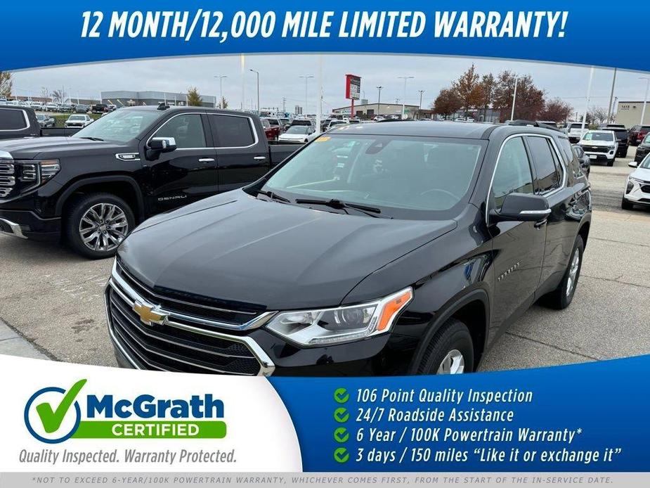 used 2021 Chevrolet Traverse car, priced at $30,998