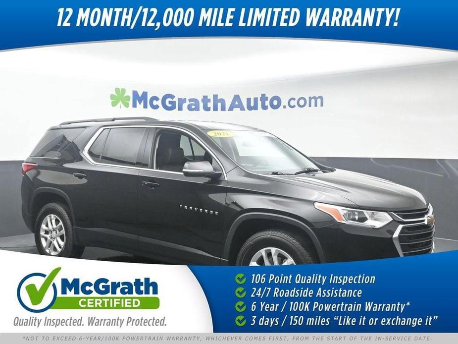 used 2021 Chevrolet Traverse car, priced at $29,528