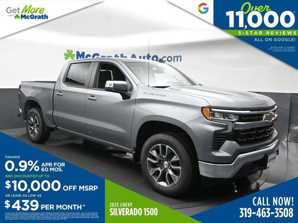 new 2025 Chevrolet Silverado 1500 car, priced at $58,600