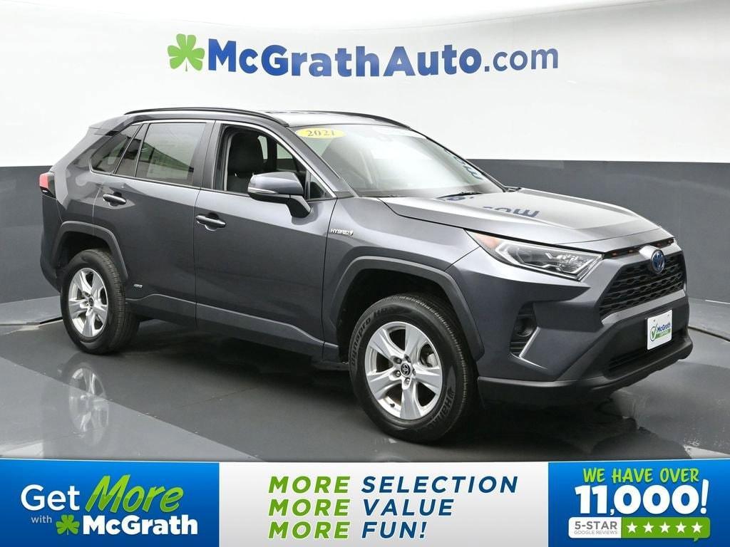 used 2021 Toyota RAV4 Hybrid car, priced at $28,481