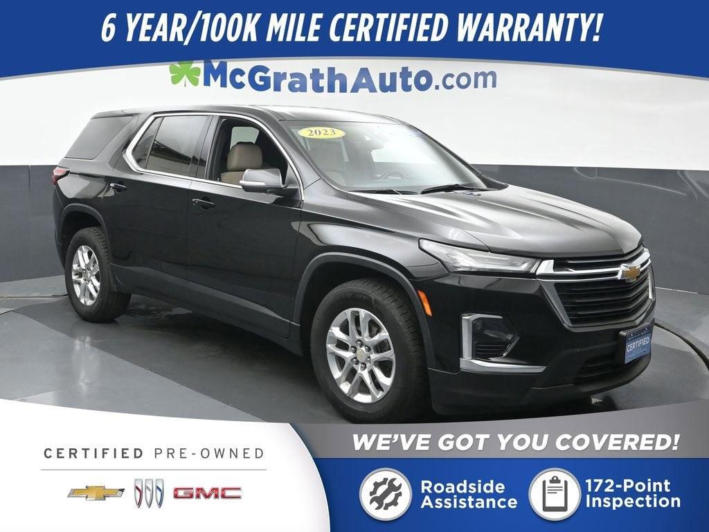 used 2023 Chevrolet Traverse car, priced at $29,498