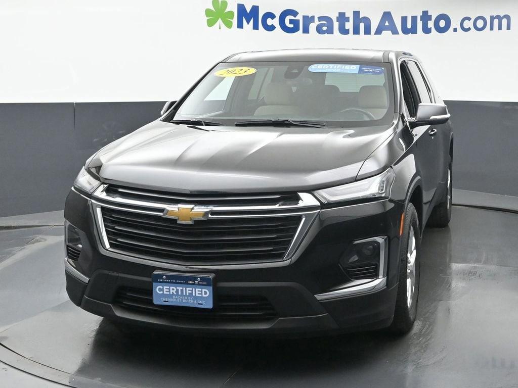 used 2023 Chevrolet Traverse car, priced at $29,498