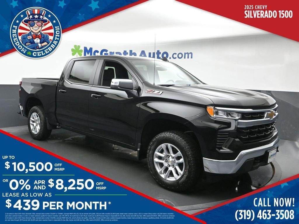 new 2025 Chevrolet Silverado 1500 car, priced at $54,785