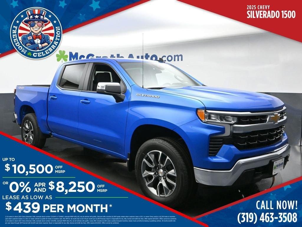 new 2025 Chevrolet Silverado 1500 car, priced at $54,645