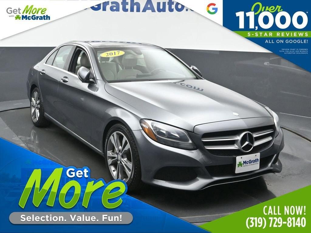 used 2017 Mercedes-Benz C-Class car, priced at $16,990