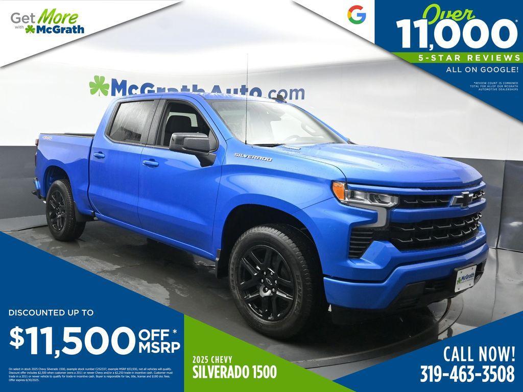 new 2025 Chevrolet Silverado 1500 car, priced at $57,140