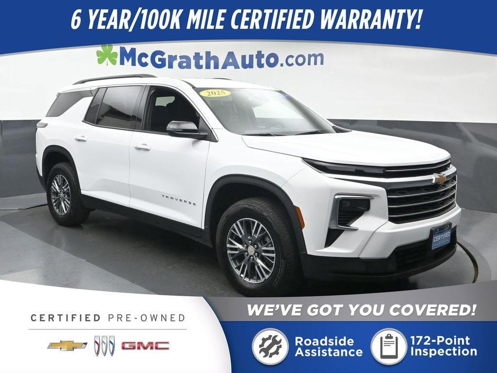 used 2025 Chevrolet Traverse car, priced at $37,998