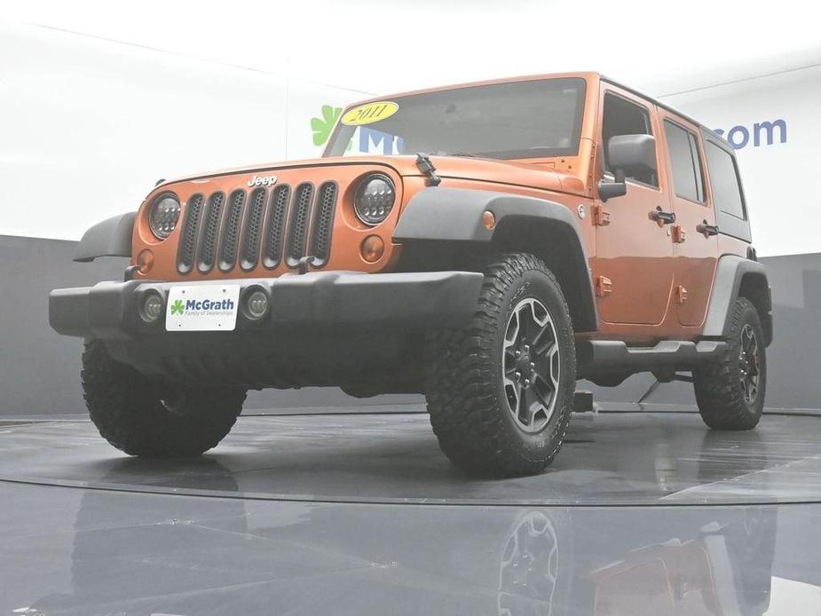 used 2011 Jeep Wrangler Unlimited car, priced at $14,998