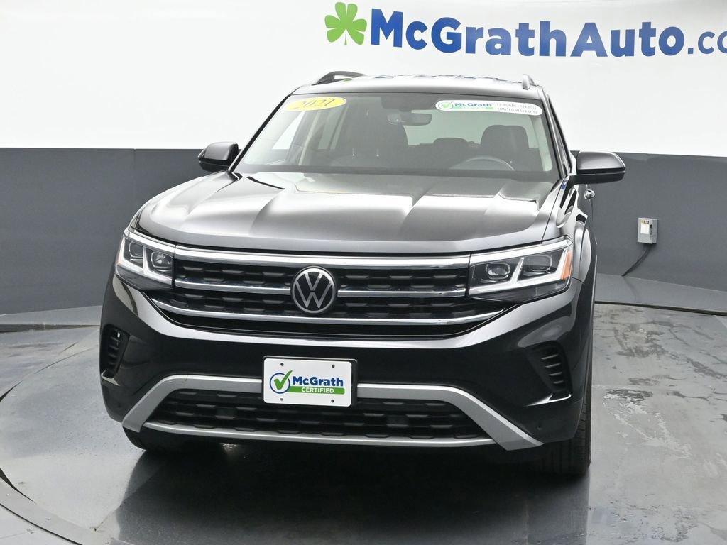 used 2021 Volkswagen Atlas car, priced at $27,998