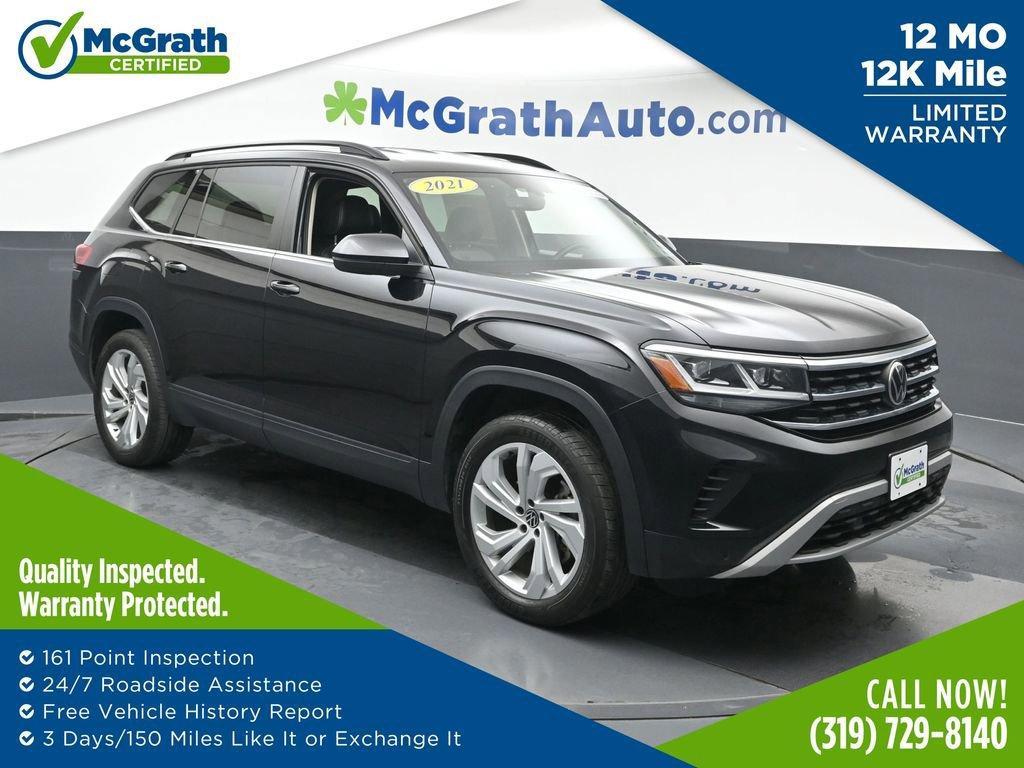 used 2021 Volkswagen Atlas car, priced at $27,998