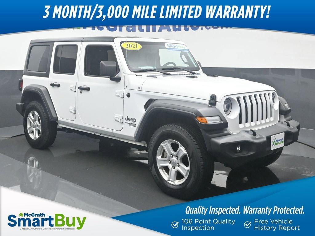 used 2020 Jeep Wrangler Unlimited car, priced at $24,435