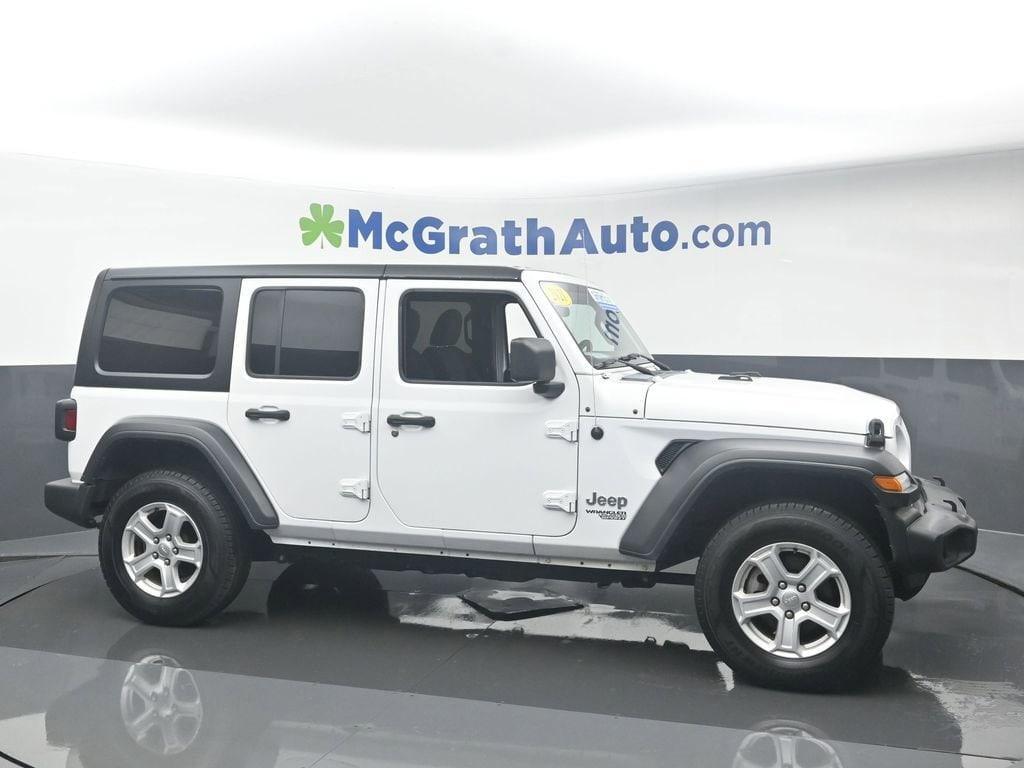 used 2020 Jeep Wrangler Unlimited car, priced at $27,005