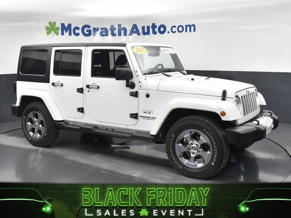 used 2017 Jeep Wrangler Unlimited car, priced at $22,998