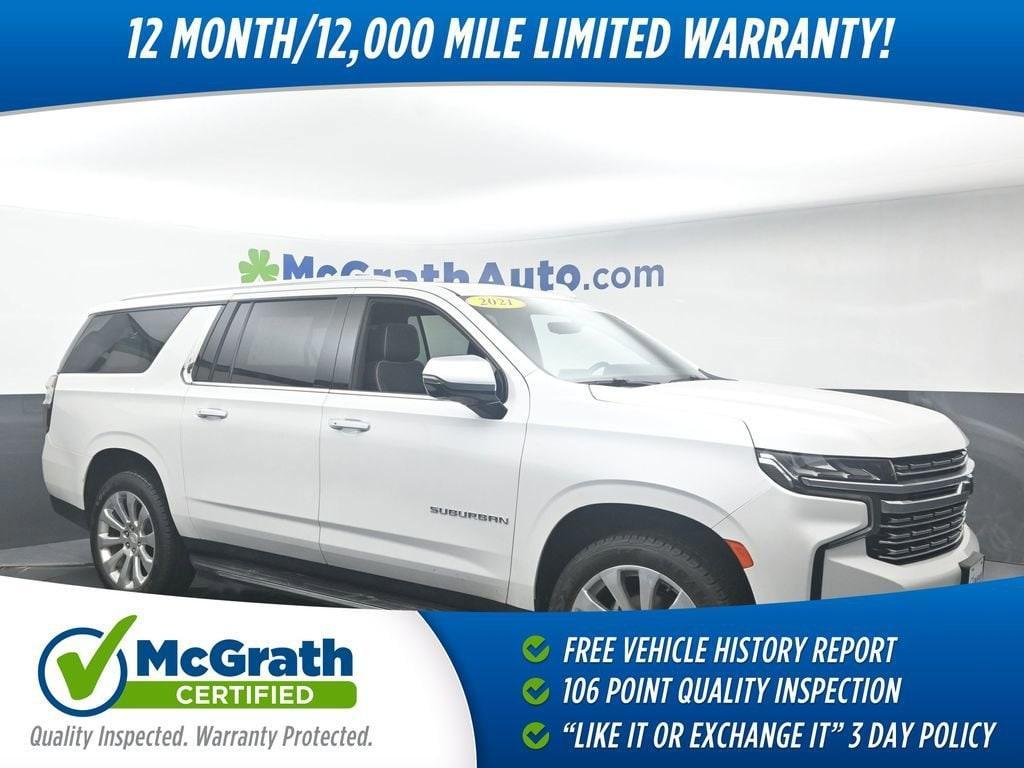 used 2021 Chevrolet Suburban car, priced at $50,890