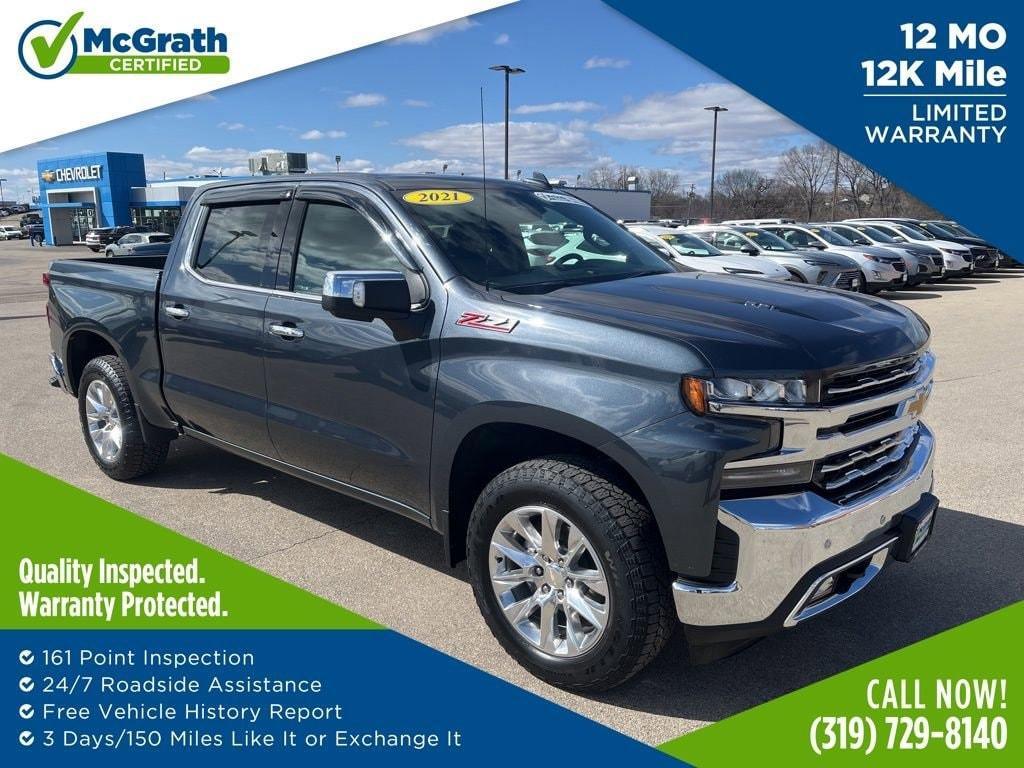 used 2021 Chevrolet Silverado 1500 car, priced at $43,998