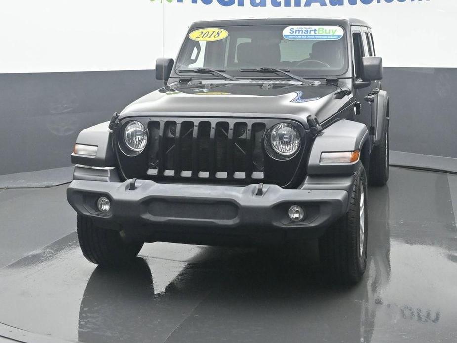 used 2018 Jeep Wrangler Unlimited car, priced at $22,940