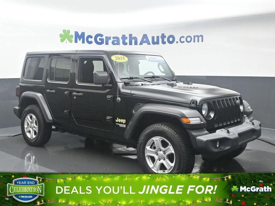 used 2018 Jeep Wrangler Unlimited car, priced at $22,940