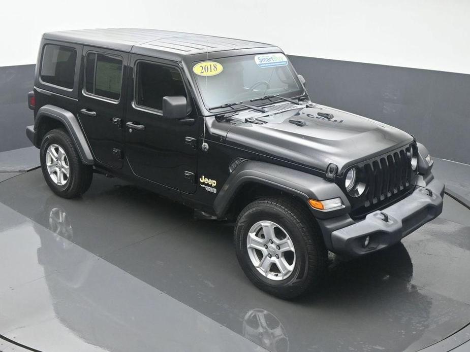 used 2018 Jeep Wrangler Unlimited car, priced at $22,940