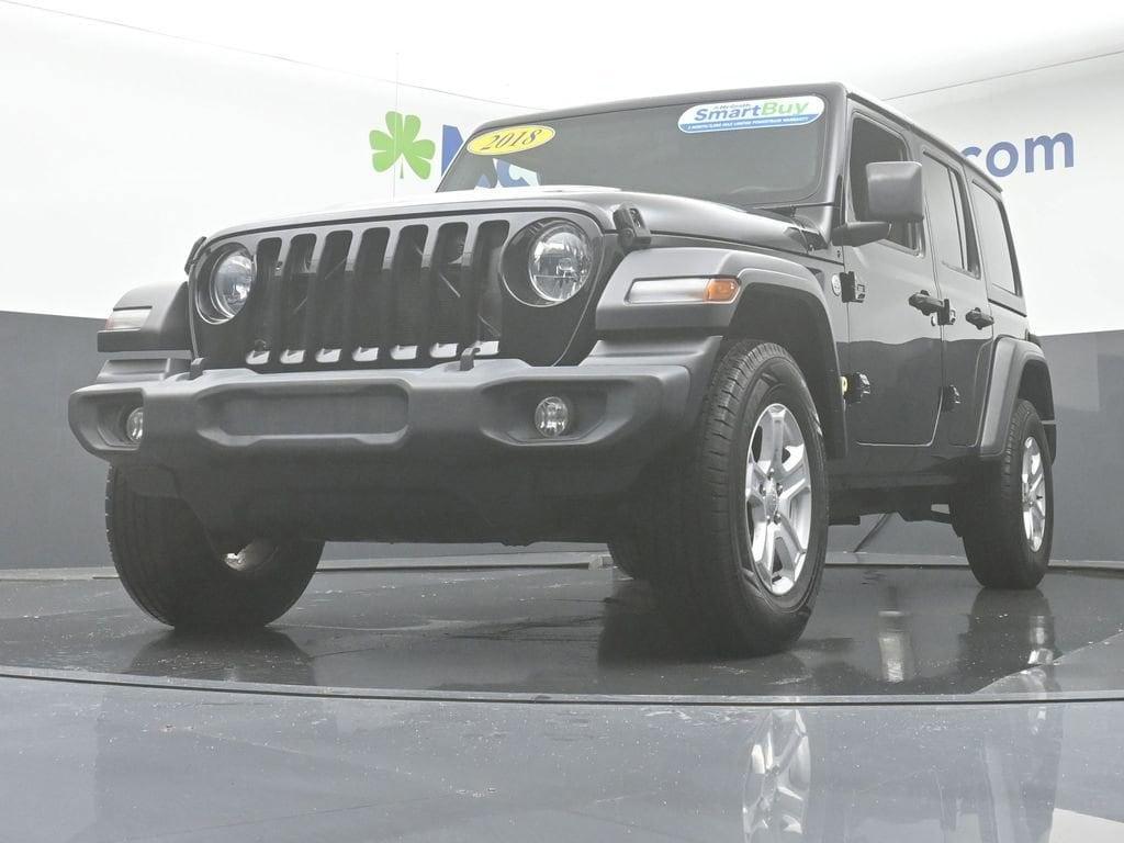 used 2018 Jeep Wrangler Unlimited car, priced at $22,499