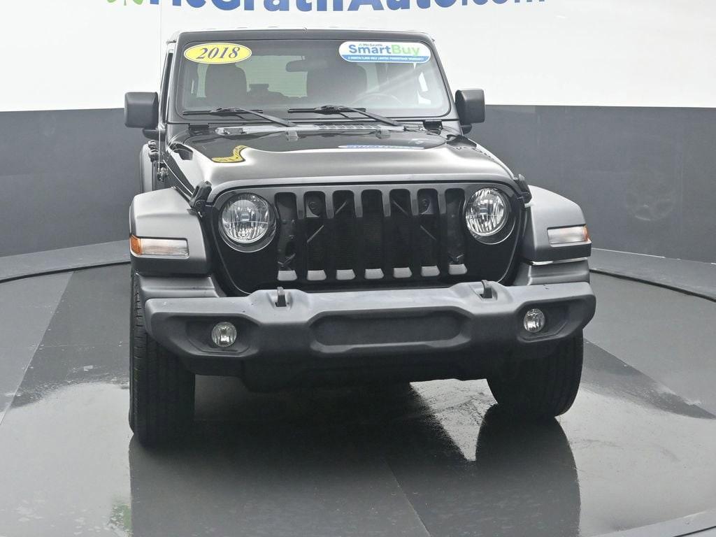 used 2018 Jeep Wrangler Unlimited car, priced at $22,499