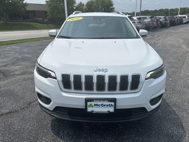 used 2021 Jeep Cherokee car, priced at $20,998