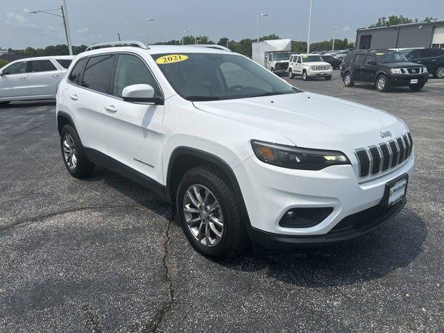 used 2021 Jeep Cherokee car, priced at $20,998