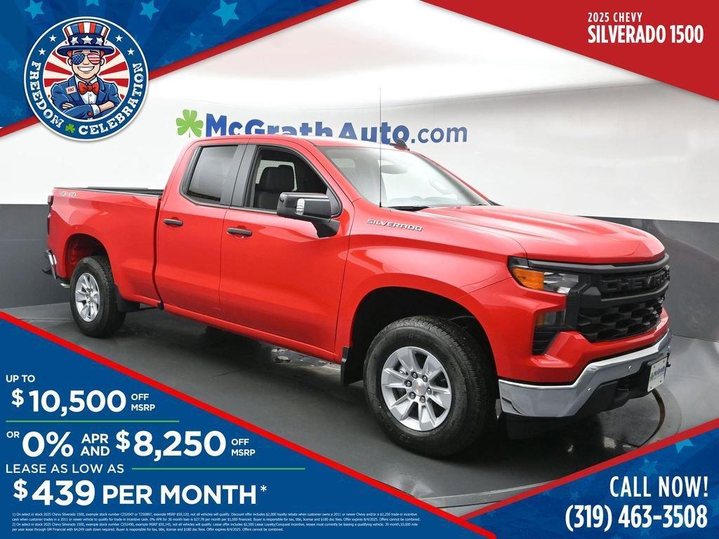 new 2025 Chevrolet Silverado 1500 car, priced at $49,815