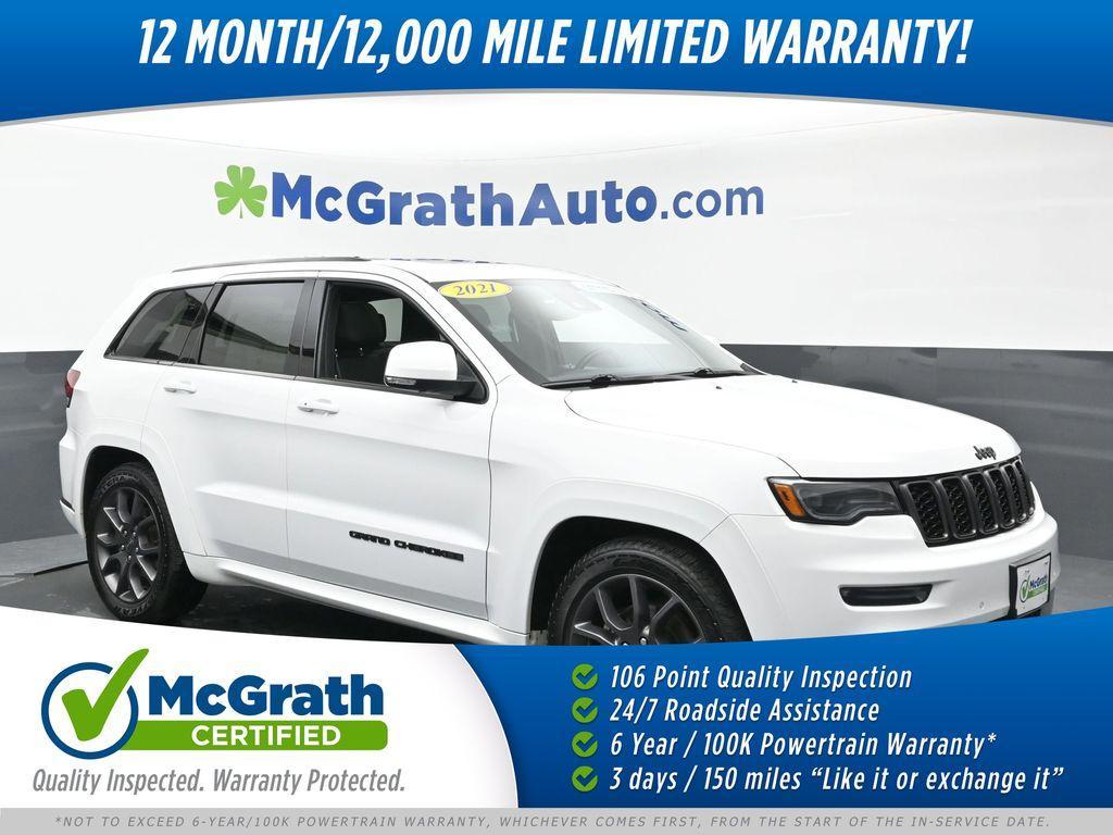 used 2021 Jeep Grand Cherokee car, priced at $29,998