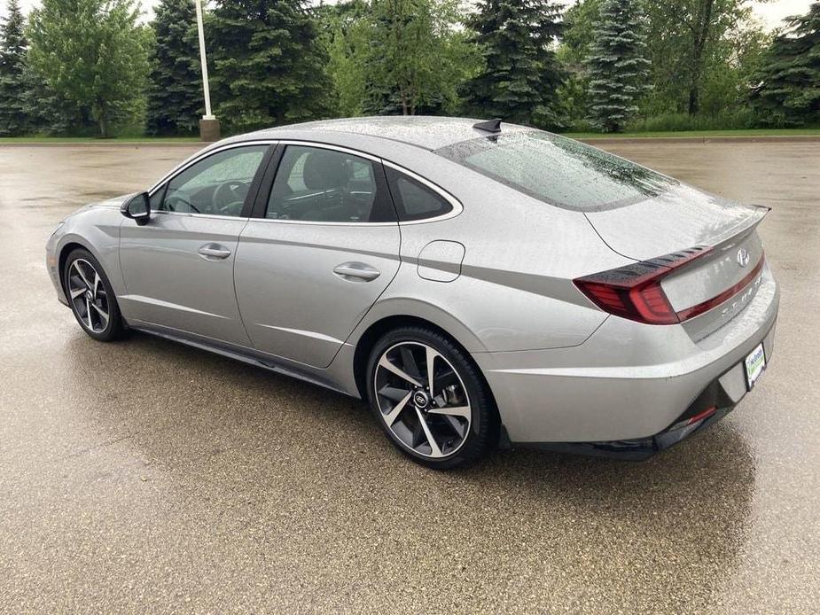 used 2021 Hyundai Sonata car, priced at $19,500