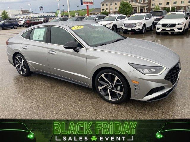 used 2021 Hyundai Sonata car, priced at $19,500