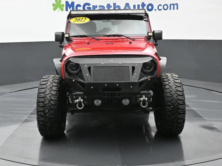 used 2012 Jeep Wrangler Unlimited car, priced at $18,800
