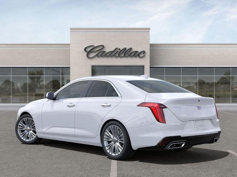 new 2025 Cadillac CT4 car, priced at $50,935