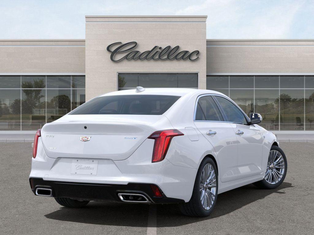 new 2025 Cadillac CT4 car, priced at $50,935