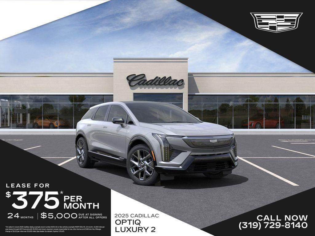 new 2025 Cadillac OPTIQ car, priced at $59,170